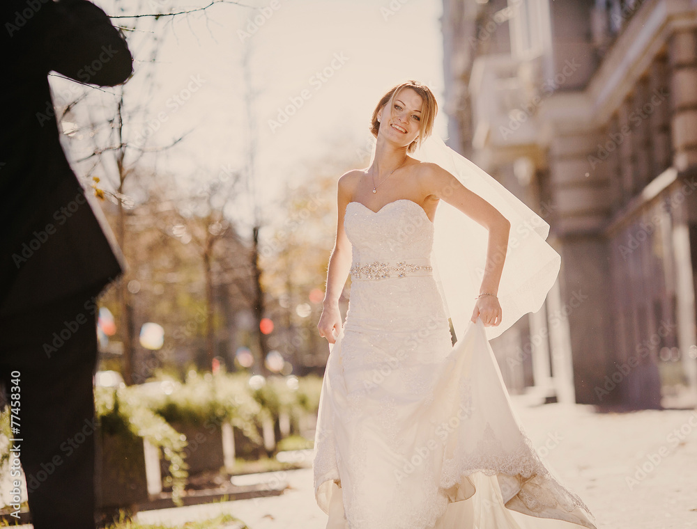 Naklejka premium wedding autmn