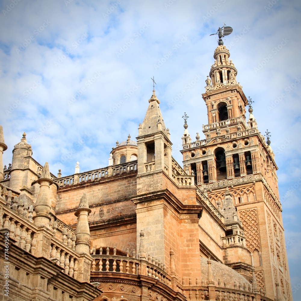 Landmark of Seville - the Cathedral
