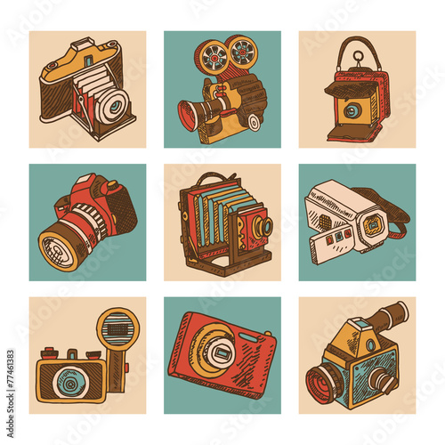 Camera Icon Set