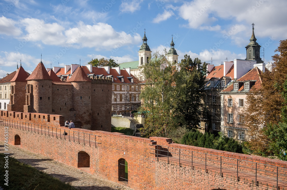 Fototapeta premium Warszawa, Polska