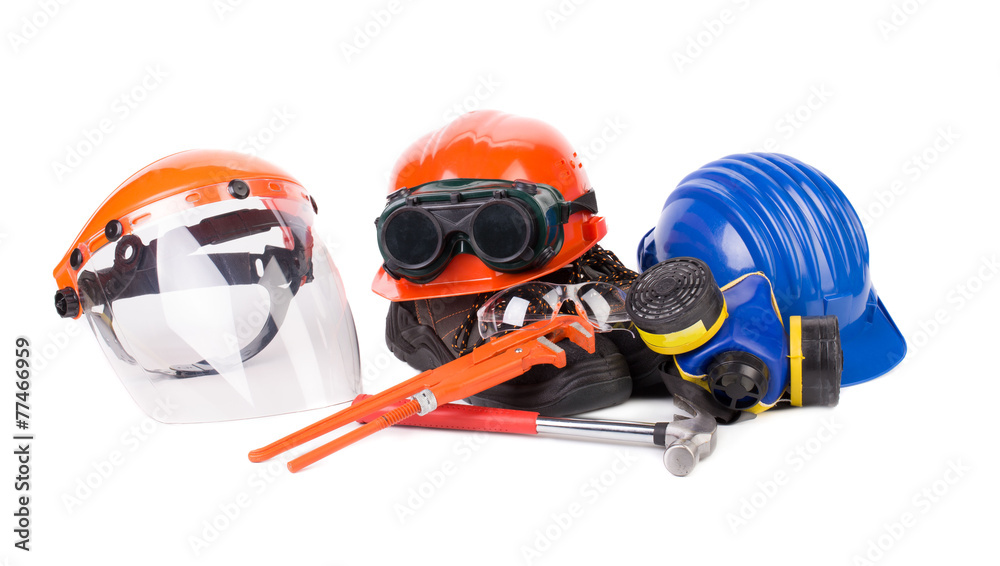 Plastic workbox with tools Plastic workbox with tools