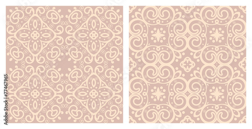 Set of seamless textures