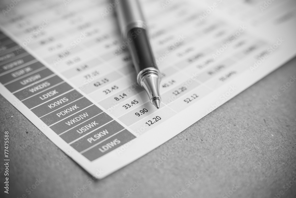 Showing business and financial report. Accounting Showing business and financial report. Accounting