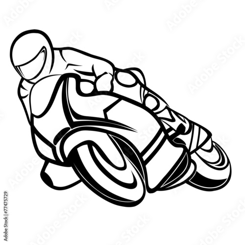 Motorbike rider