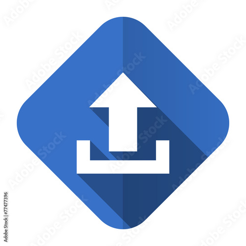 Free Download upload flat icon - GFXLoad
