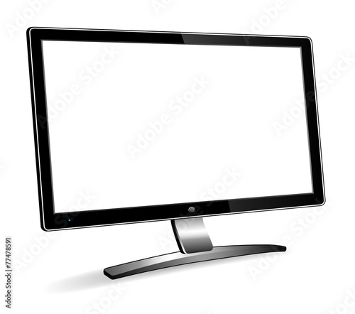 3D Computer Screen - Raster Version
