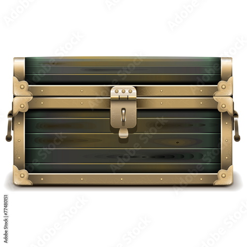 Vector Wooden Chest
