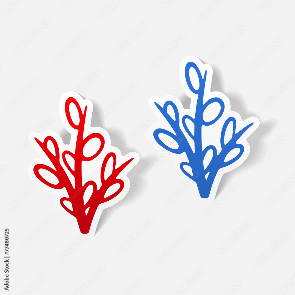 Obraz premium realistic design element: willow