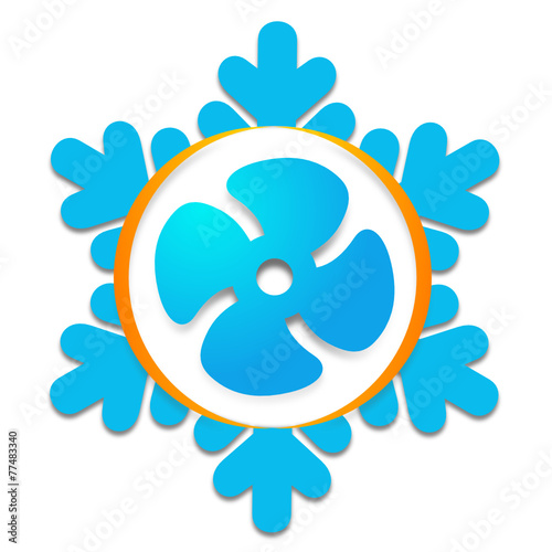logo climatisation ventilation froid