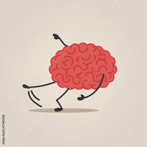 Brain falling