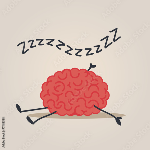 Sleepy Brain character
