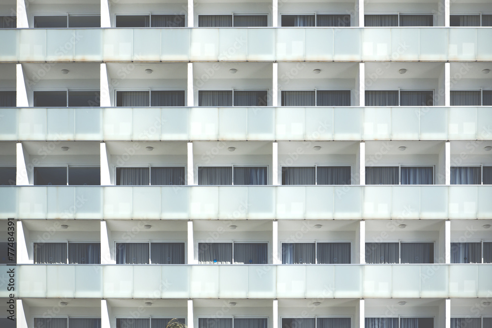 Generic architecture in a residential building Generic architecture in a residential building