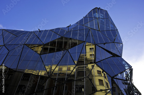 Modern building in Bilbao