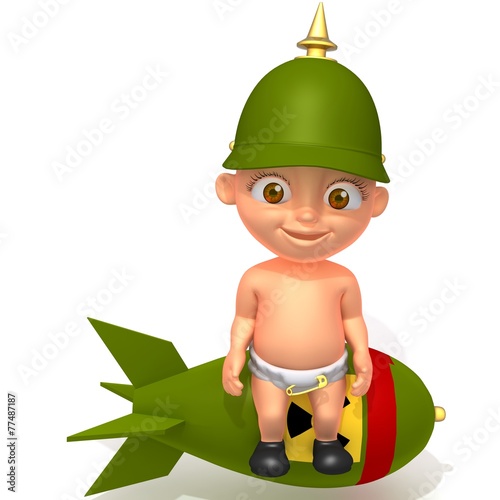 Fényképezés Baby Jake soldier