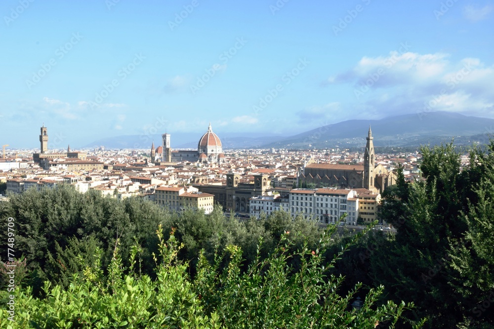 Panorama von Florenz - Firenze - Florence - Italien