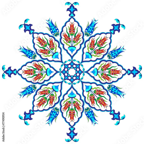 flowers in the Ottoman art one