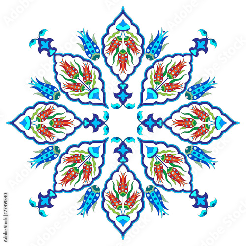 flowers in the Ottoman art two