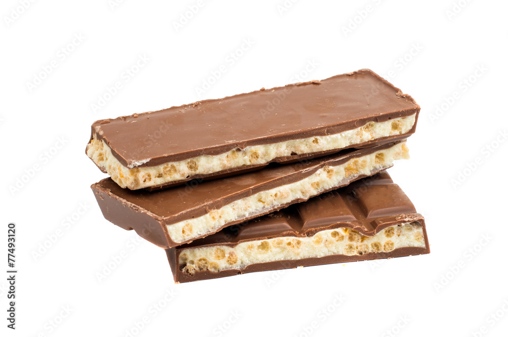 chocolate bar with yogurt filling chocolate bar with yogurt filling