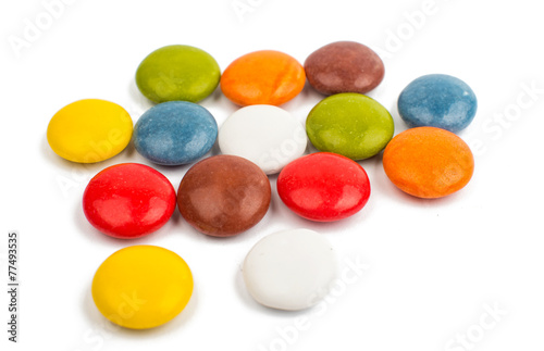 chocolate colored buttons