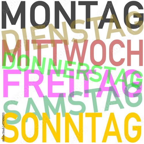 Wochentage collage #150203-16