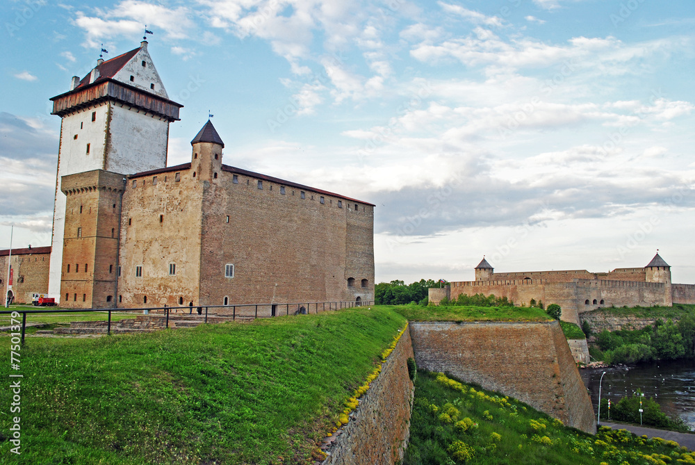 Narva Castle and Ivangorod fortress
