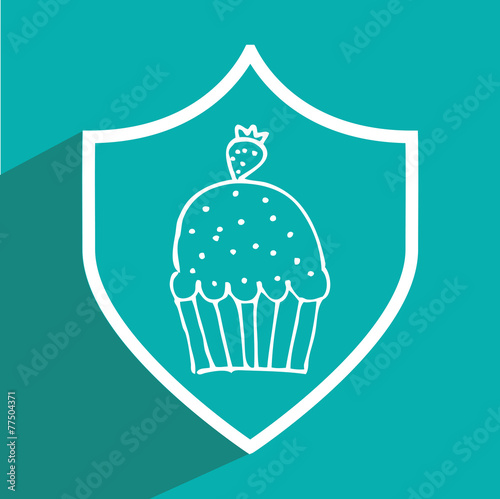 Food design, vector illustration.