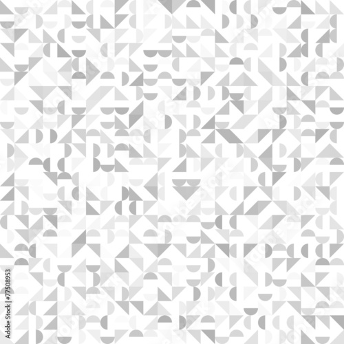 Seamless geometric, vintage pattern. With triangles.