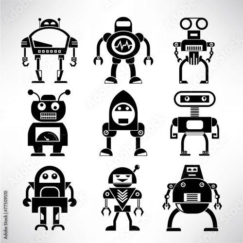 robot icons