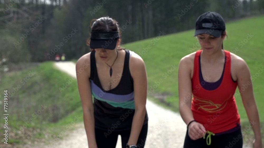 Running In Front Of Camera and Looking At Timing Running In Front Of Camera and Looking At Timing