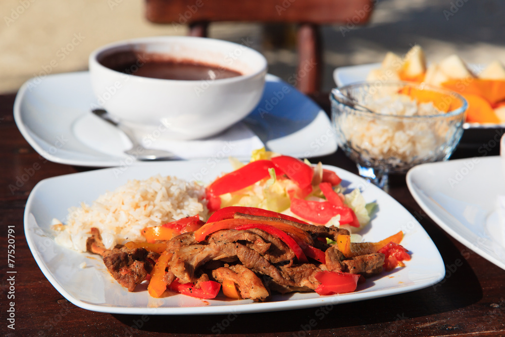 mexican fried rice with chicken and vegetables mexican fried rice with chicken and vegetables