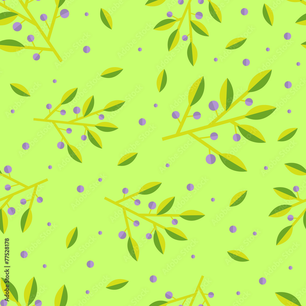 Blueberry seamless pattern Blueberry seamless pattern