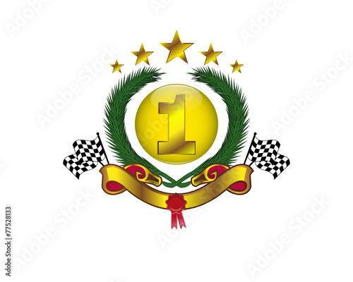 Golden first place