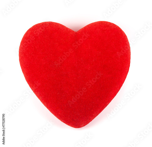 beautiful red velvet heart