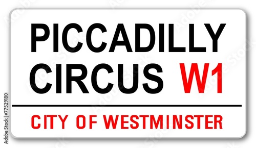 Платно Piccadilly Circus