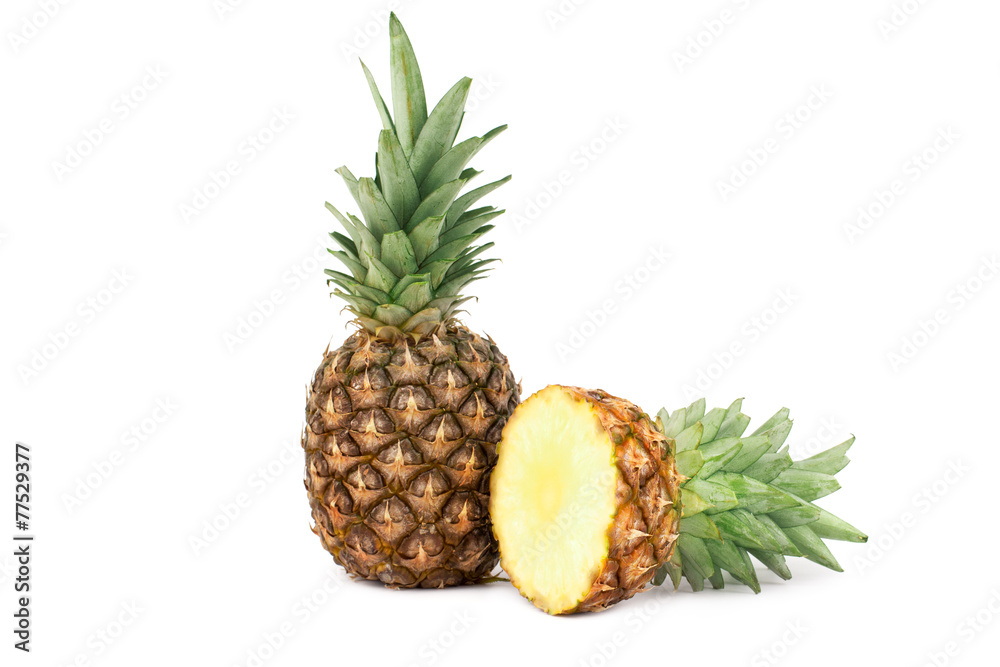 Pineapple isolated on white background Pineapple isolated on white background