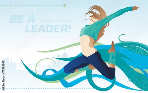 be a leader
