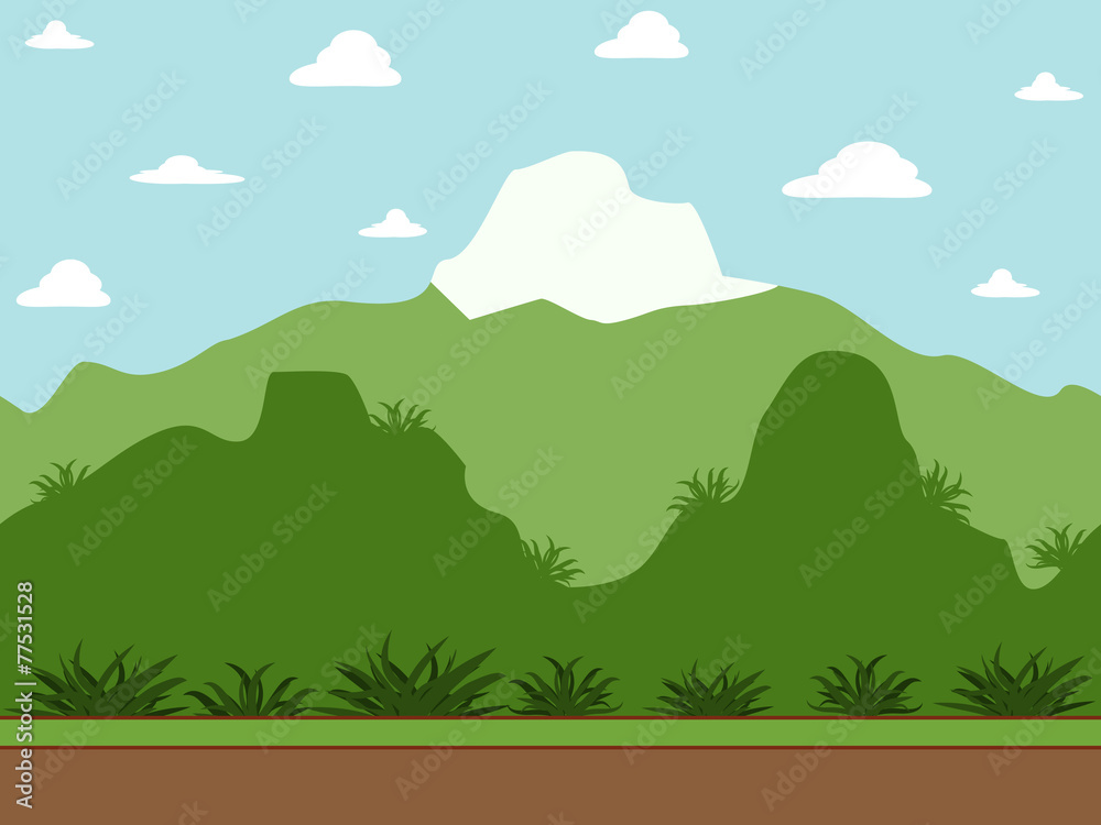 Mountains background