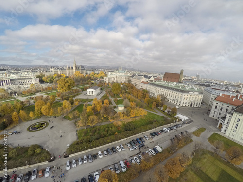 Heroes square in Vienna