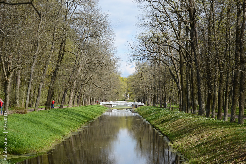 Canal in Tsarskoe Selo.
