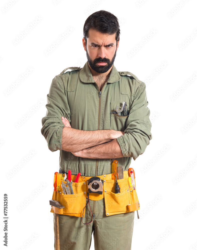 Angry mechanic Angry mechanic