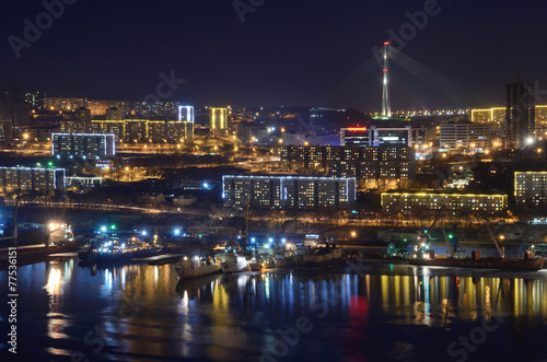 Владивосток ночью © irinabal18