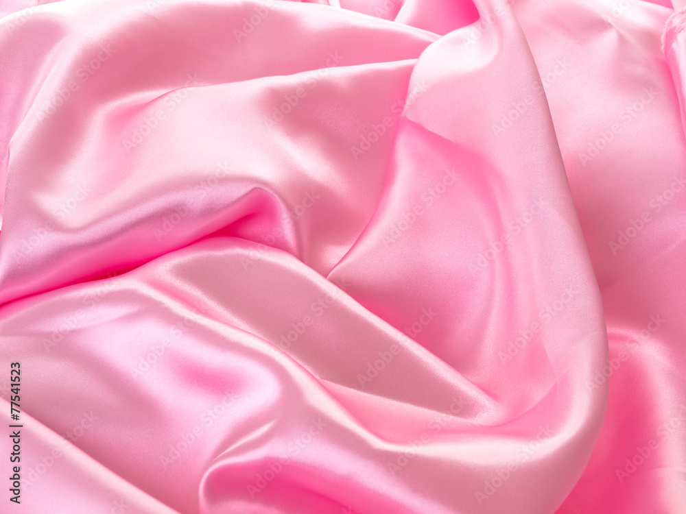 Obraz premium Pink satin wallpaper