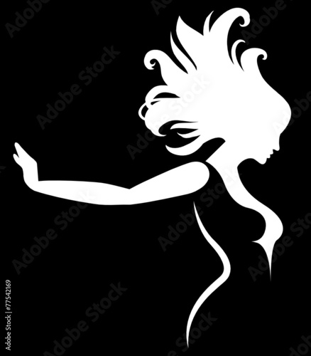 Silhouette Frau