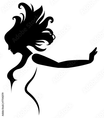 Silhouette Frau