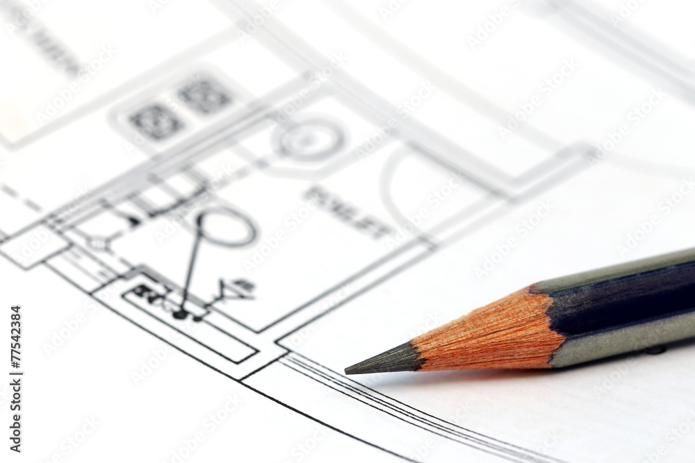 Building design with pencil Building design with pencil