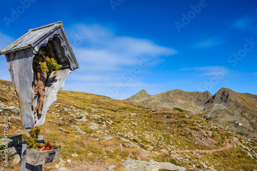 Bildstöckl auf der Alm photo