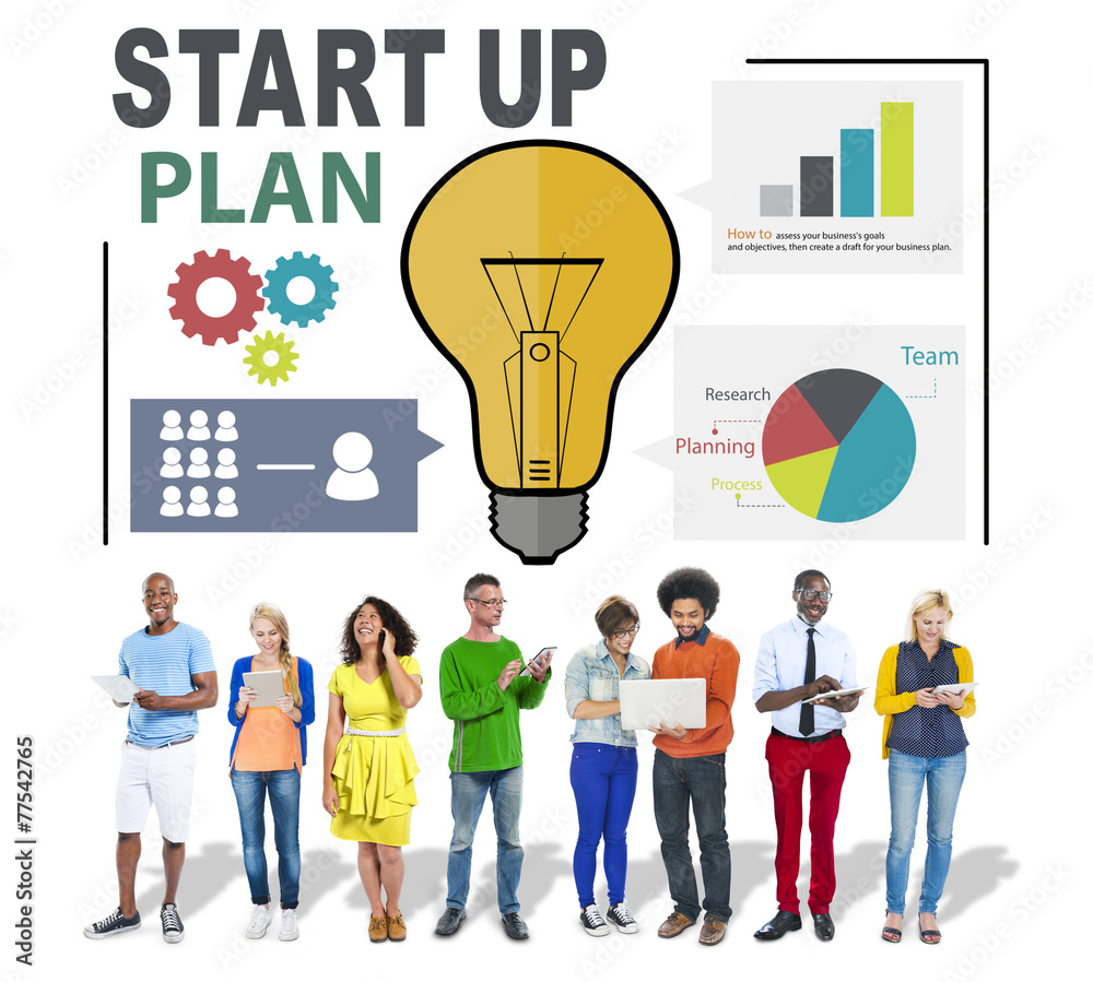 Start Up Launch Business Ideas Plan Creativity Concept Start Up Launch Business Ideas Plan Creativity Concept