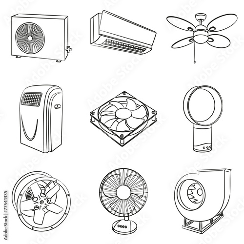 Vector air conditioners and ventilators