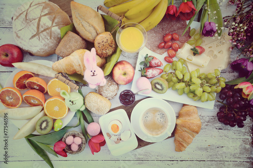 Osterbrunch - nostalgisch