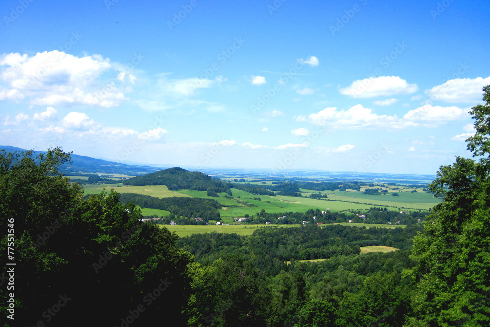 Obraz premium nice spring czech country